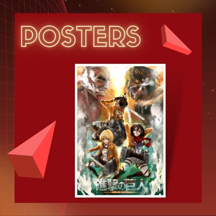 Attack On titan Posters 1 - Attack On Titan Store