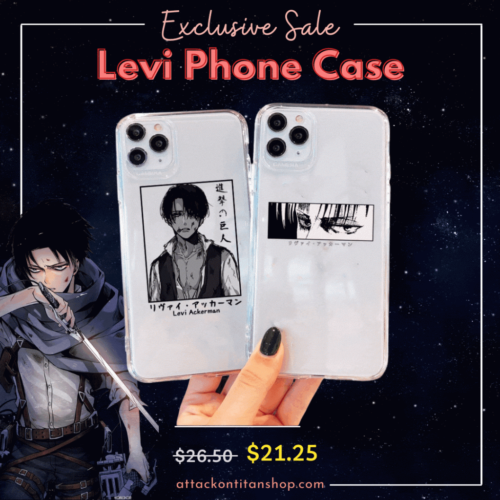 Levi Phone Case 36 - Attack On Titan Store